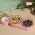3-in-1 Pet Feeder and Water Dispenser Stand